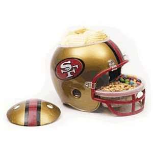  San Francisco 49ers NFL Snack Helmet: Sports & Outdoors