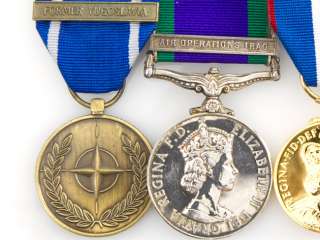 British Royal Navy Group Medals Iraq War  