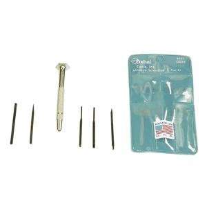  Central Tools 6551 6 Piece Miniature Screwdriver Set with 