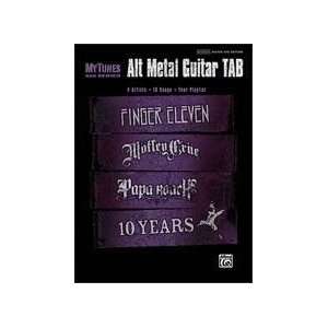  MyTunes Alt Metal Guitar TAB   4 Artists, 16 Songs   Guitar 