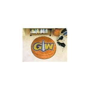 George Washington Colonials Basketball Mat:  Sports 