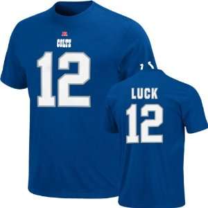  Andrew Luck Royal Indianapolis Colts Eligible Receiver 