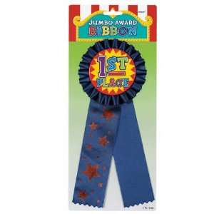  Lets Party By Amscan 1st Place Jumbo Award Ribbon 