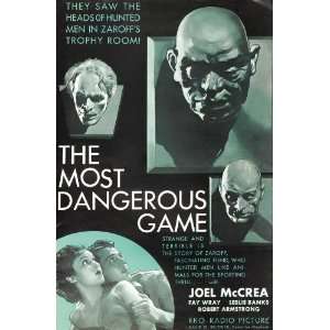  The Most Dangerous Game (1932) 27 x 40 Movie Poster Style 