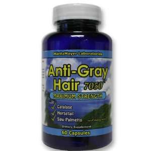  Original Anti Gray Hair 7050 Maximum Strength 60 Capsules 