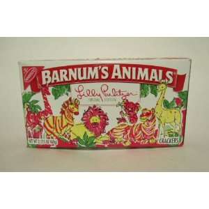 Lilly Pulitzer Barnums Animal Crackers Cookies 4 Pack:  