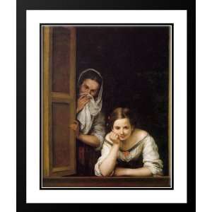  Murillo, Bartolome Esteban 20x23 Framed and Double Matted 