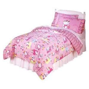  Hello Kitty Mod Shopper Comforter   Twin