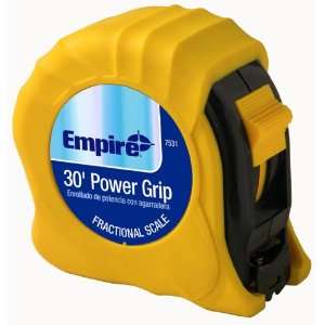  Empire Level 7531 30x1 Inch Yellow Power Grip w/Fractional 