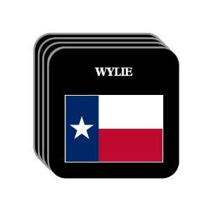  US State Flag   WYLIE, Texas (TX) Set of 4 Mini Mousepad 