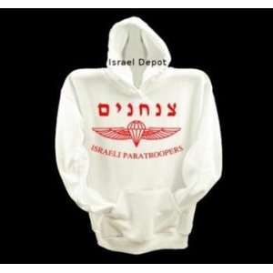  Israel Army IDF Paratroopers Unit Wings Emblem Sweatshirt 