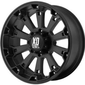 XD XD800 17x9 Black Wheel / Rim 6x135 with a 0mm Offset and a 87.10 