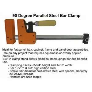   Master 60 90 Degree Parallel Jaw Bar Clamp 8060*: Home Improvement