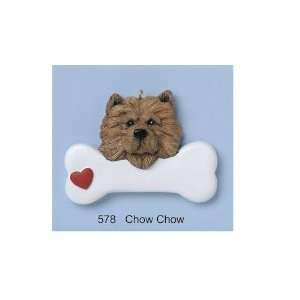  8145 Chow Chow Personalized Christmas Ornament: Home 