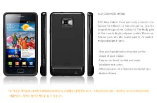 SGP Neo Hybrid Case SOUL BLACK Samsung Galaxy S2 i9100  