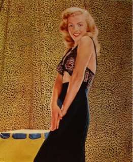 Marilyn Monroe Calendar Salesman Vivacious Pinup Litho 1950s Golden 