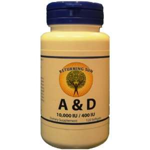  Vitamin A & D   Returning Suns A & D Supplement, Supports 