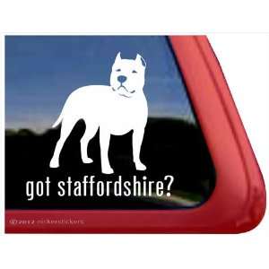  Got Staffordshire? ~ Staffordshire Bull Terrier Vinyl 