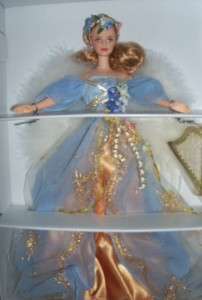 GOLD 1st in the Angels of Music Collection 1997 Harpist Angel Barbie 