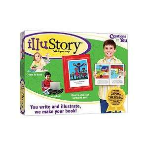  Illustory   Write and Illustrate Your Own Book Kit Toys & Games