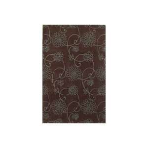  Kas   Emerald Flora Chocolate 9037 2 X 3 Area Rug Baby