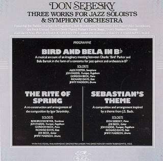 SEALED DCC Audiophile Jazz CDs   Dedrick, Sonny Stitt, Don Sebesky 