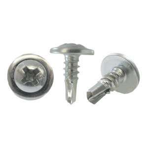  8 x 1/2 Zinc Coated K Lath Tapping Screws   Box Of 100 