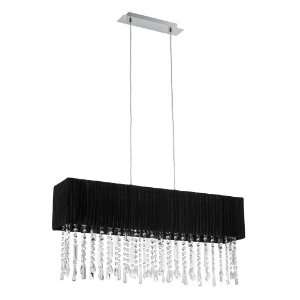  Aves Collection 4 Light 31 Chrome Chandelier 89176A