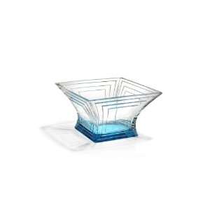 6D Blue Crystal Bowl   Picasso Collection   Bohemia 