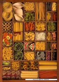 picture of Ravensburger 500 pieces jigsaw puzzle Plenty of Pasta 