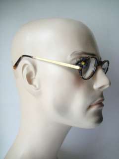 Yde Lunettes Frames Spectacles Eyeglasses Mens Vintage round Tortoise 