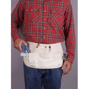   Pocket Canvas Waist Apron with Hammer Loops, Beige