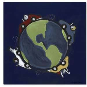 World Race Canvas Reproduction: Baby