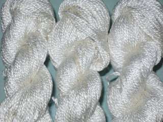 Mulberry Silk Yarn   DK Weight   2Ply 100 GMS   Undyed  