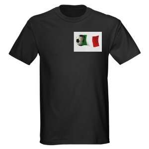  Italy World Cup 2006 Black T Shirt: Sports & Outdoors