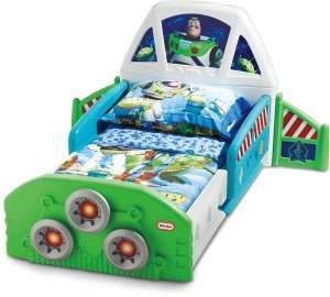   Little Tikes Buzz Lightyear Spaceship Toddler Bed by 