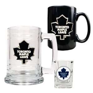    Toronto Maple Leafs Mugs & Shot Glass Gift Set: Sports & Outdoors