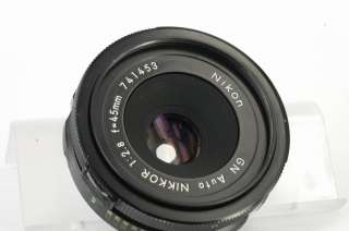 Nikon GN Auto Nikkor 45mm F/2.8 Lens  
