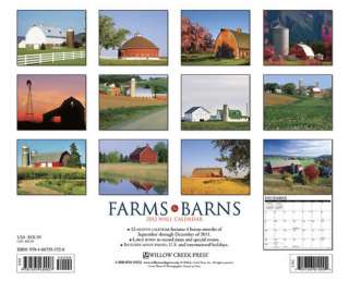 Farms & Barns 2012 Calendar   NEW  