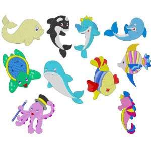 Sea Animals 2 Embroidery Designs on Multi Format CD   StitchClix 