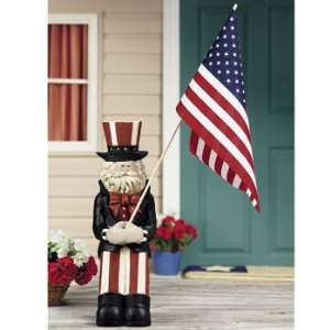  Uncle Sam Flag Holder   Party Decorations & Yard Decor 