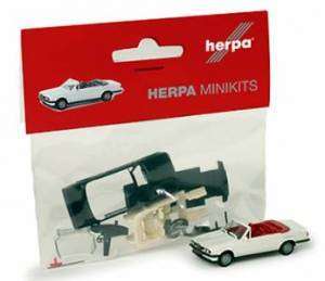 Herpa BMW 3 Series Convertible Minikit 012225 BLK 1/87  