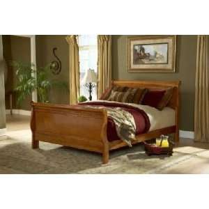   Bed Stapleton Wood Finish Bed Fashion Wood/Wicker Beds