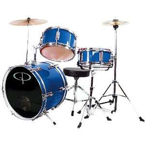   : GP Percussion Complete 3 Piece Junior Drum Set: Musical Instruments