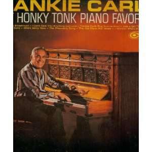  Frankie Carle Great Honky Tonk Piano Favorites. 1966 RADIO 