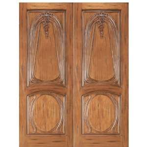   x96 (6 0x8 0) Double Entry Doors Solid Mahogany