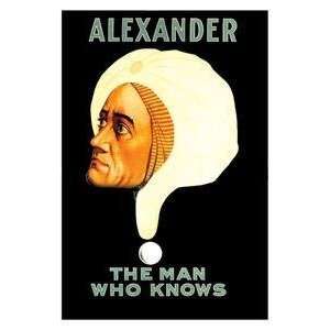 Vintage Art Alexander   The Man Who Knows   14695 8 
