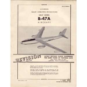  Boeing B 47 A Aircraft Flight Manual Boeing Books