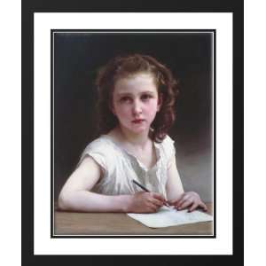  Bouguereau, William Adolphe 20x23 Framed and Double Matted 