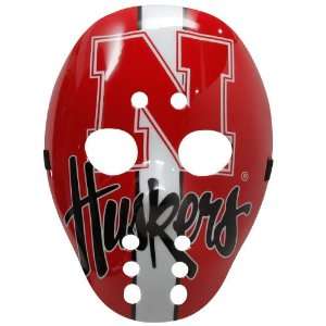  Nebraska Cornhuskers Scarlet Cream Warface Facemask 